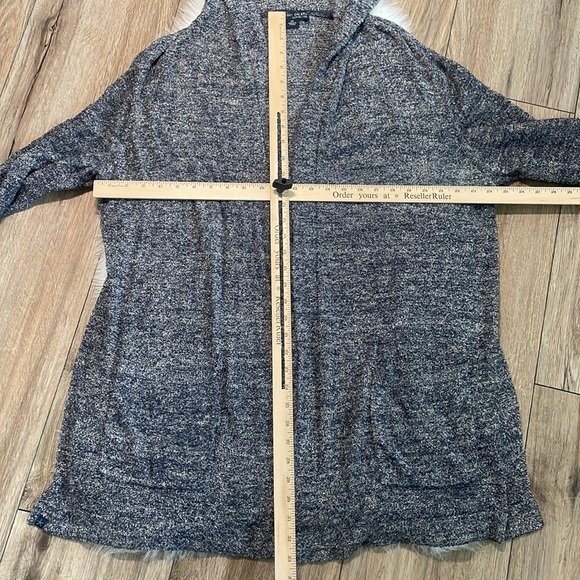 Barefoot Dreams Cozychic Lite Resort Hooded Open Cardigan 2X - Picture 8 of 10